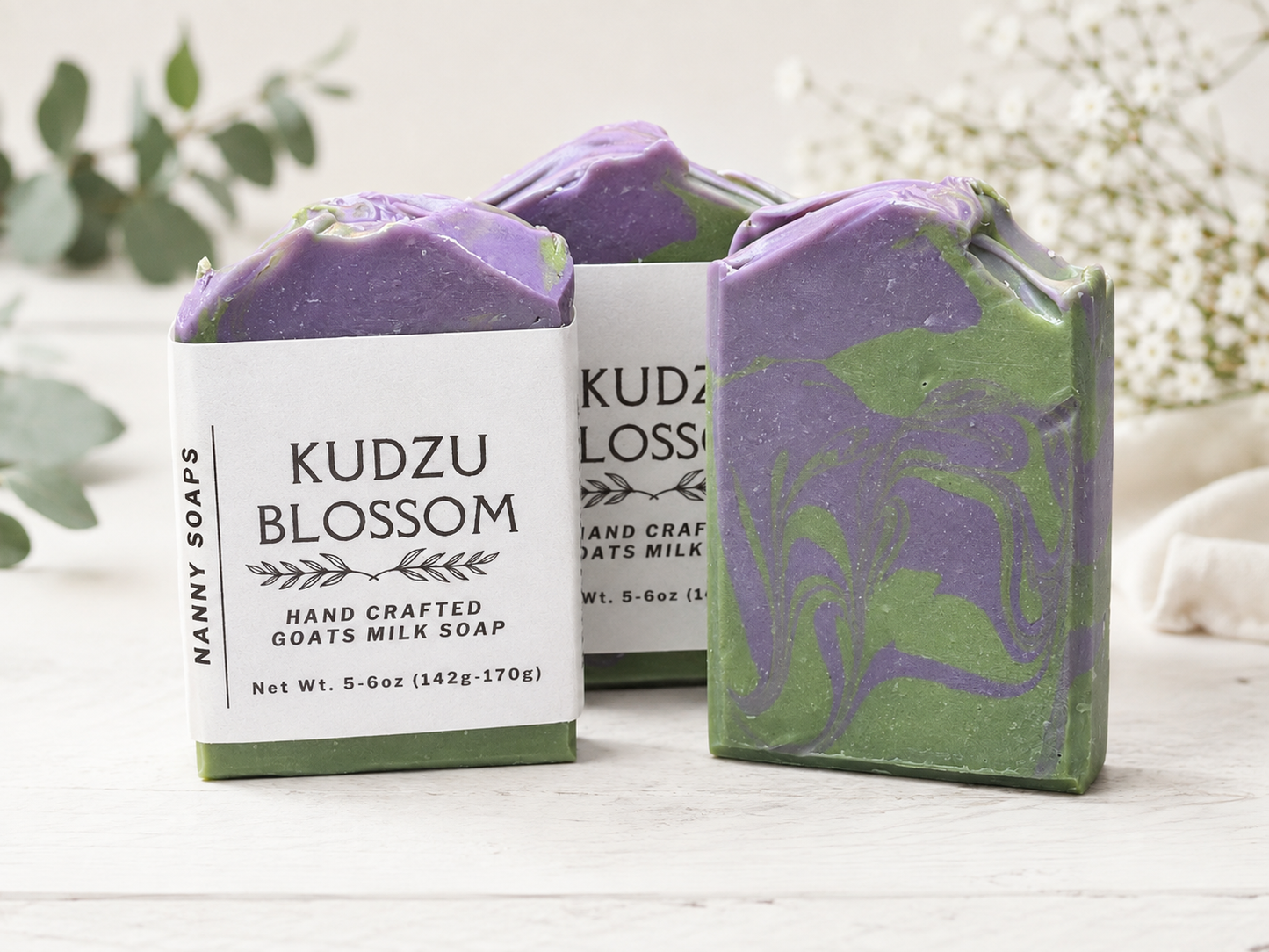 Kudzu Blossom Goat Milk Soap